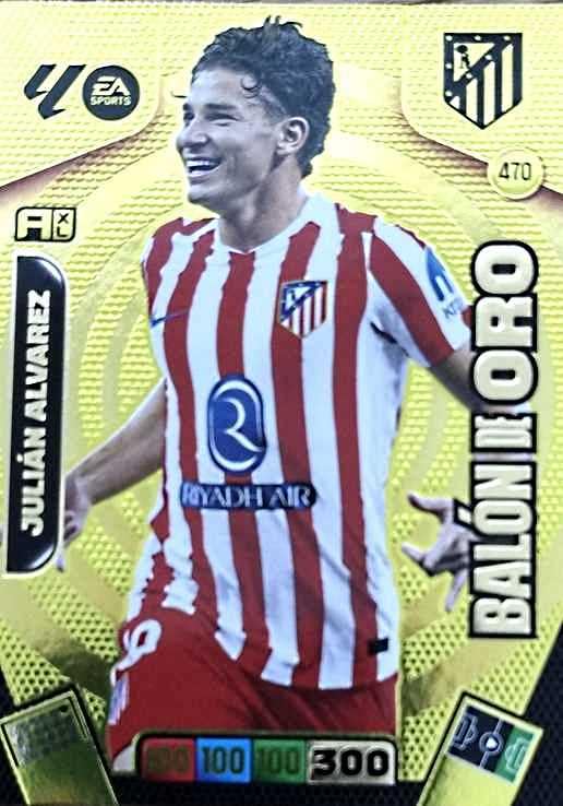 Julian Alvarez Balon de oro - Adrenalyn XL 2025-2026