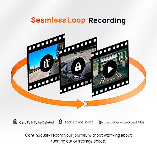 70Mai True 2.7K 1944P Ultra Full Hd Dash Cam Pro Plus+ A500S, Front And Rear, Built-In Wifi Gps Smart Dash Camera For Cars, Adas, Sony Imx335, 2'' Ips Lcd Screen, Wdr, Night Vision #TOP7