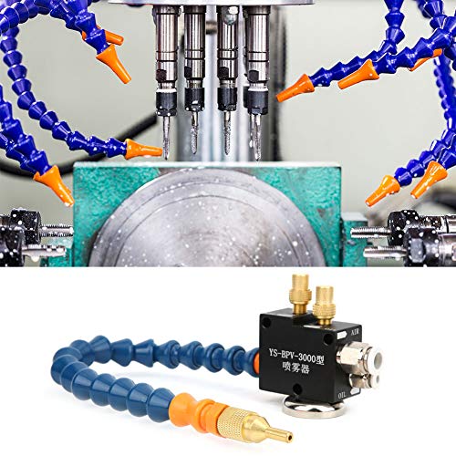 FTVOGUE Nebel Kühlmittel Nebel Schmiersystem für CNC Drehmaschine Fräsmaschine 300mm x 2.12mm