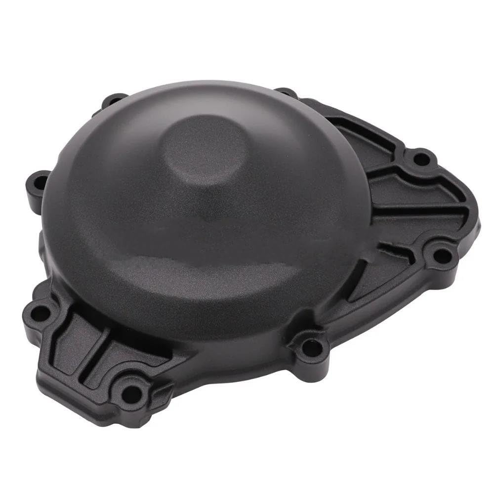 Guardia motor cárter Junta De Tapa Motor Arranque Estator Cárter Lado Izquierdo Negro Para Motocicleta Para Y&amaha YZF R1 YZF-R1 2009 2010 2011 2012 2013 2014 Cubierta caja motor motocicleta