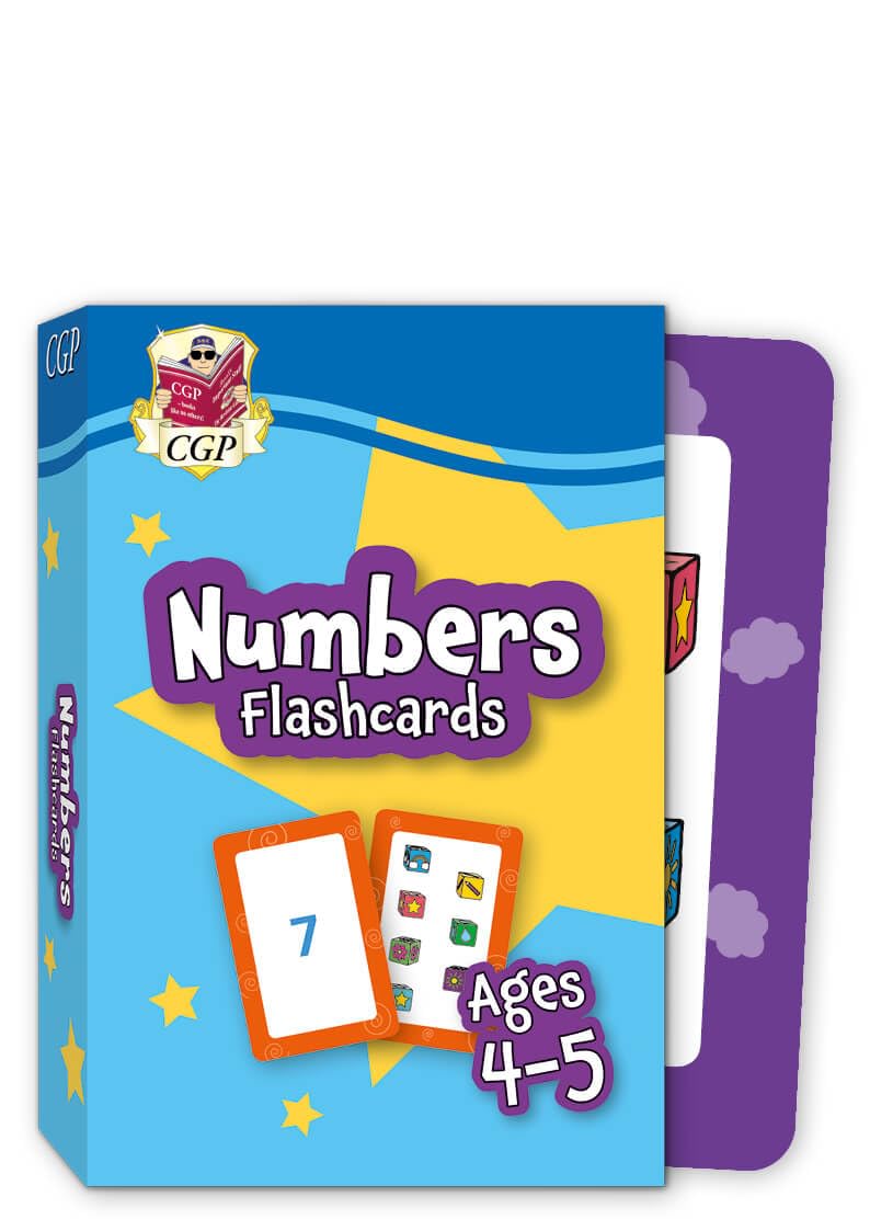 Numbers Flashcards for Ages 4-5 (Reception) (CGP Reception Activity Books and Cards)