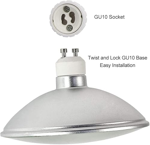 Miniatura 4 de Familite Bombilla LED AR111FR111 basada en GU10, 12W 1200LM GU10 Bombilla de inundación 100W Halógeno Raplacement, Bombilla Reflectora PAR36 para