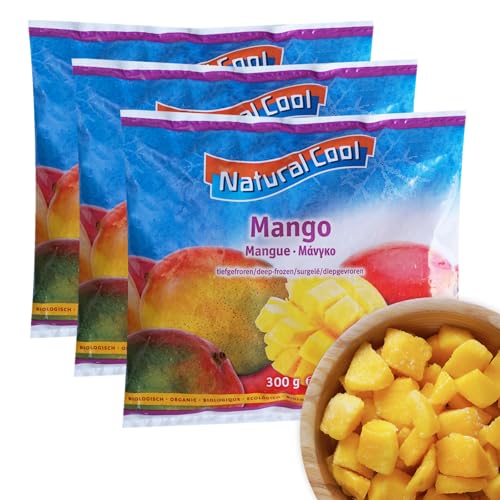無添加 冷凍 マンゴー カット 化学物質不使用 300g × 3パックセット 合計 900g All-Natural Frozen Mango Chunks