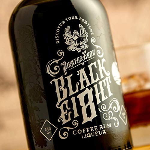 Pirate Grog Black Ei8ht Coffee Rum (1 x 0.5 l) – Bild 4