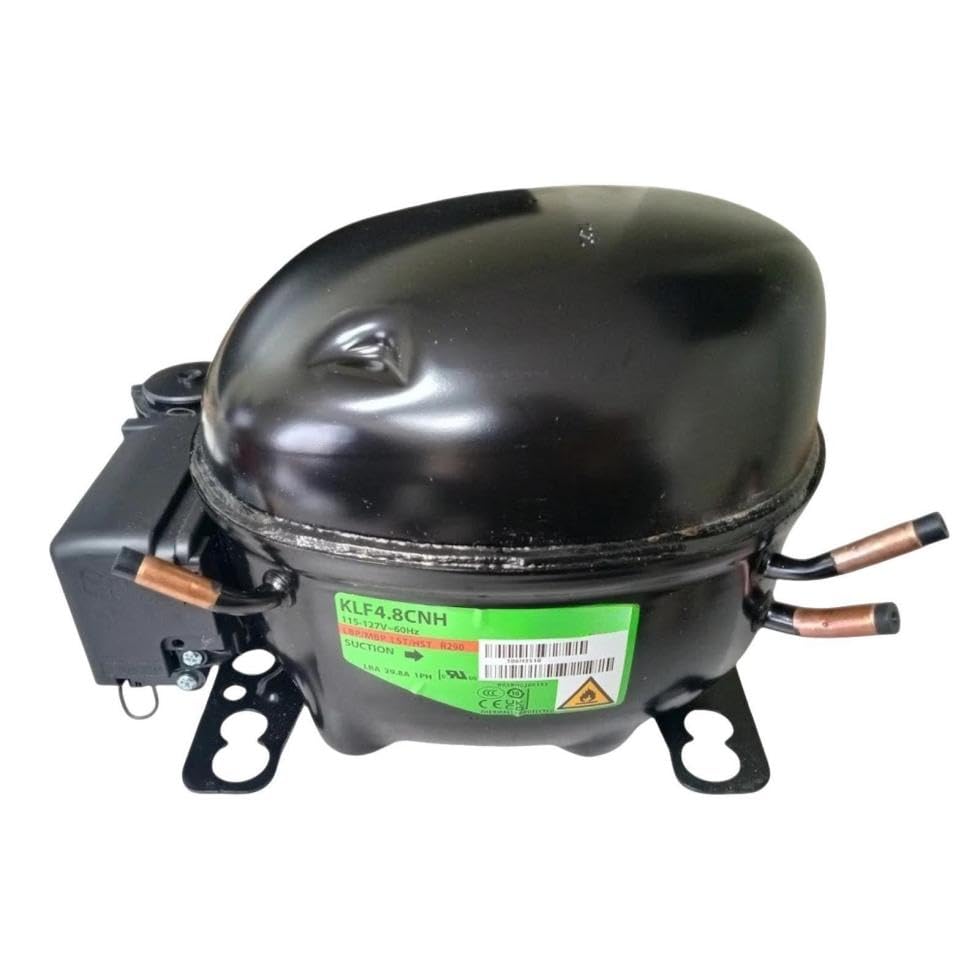 KLF4.8CNH R290 Refrigeration Compressor for Secop, 95–140V / 60Hz, Cooling Capacity 1,735 BTU/h, Refrigeration Commercial Compressor Reduced noise and vibration with optimized internal components ﻿ on Fridge.com
