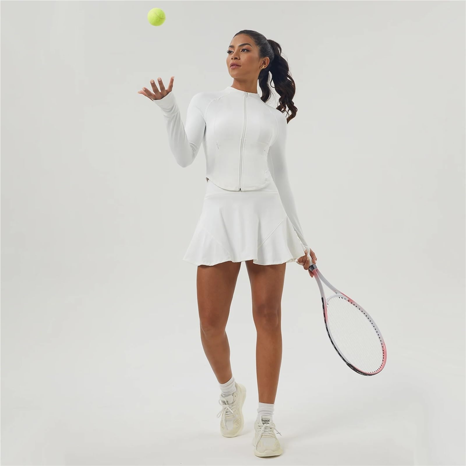 Falda pantalón de Tenis for Mujer con Bolsillos Ocultos for Fitness, Pilates, Deporte, Yoga, Gimnasio al Aire Libre para Correr y Hacer Ejercicio Físico