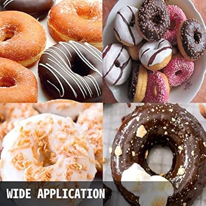 6-Loch-Elektro-Donut-Maker, Edelstahl, antihaftbeschichtet, gewerbliche Donut-Waffel-Kekse, Gaufriers Küchengerät Łatwy i wygodny wo obsłudze – Bild 7