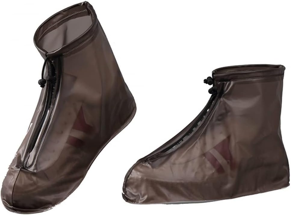 Reusable Waterproof PU Rubber Plastic Protective Anti Skid Easy-to-Wear Rain Protection Overshoes Cover