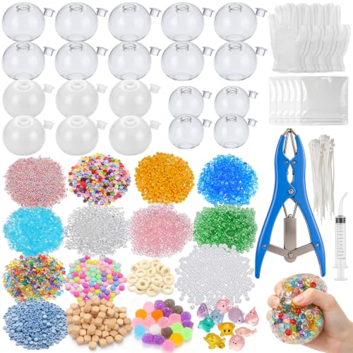 Image of 43 Pcs DIY Stress Ball Making Kit with Filler