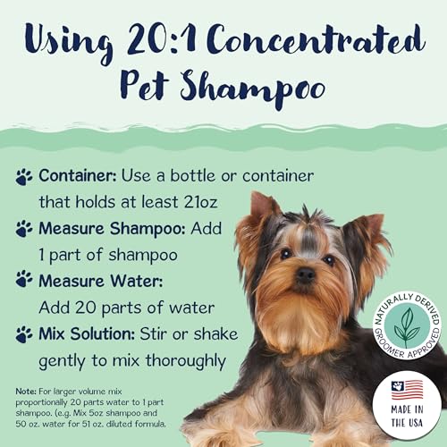 Image of Bobbi Panter Itch Relief Dog Shampoo Tea Tree, Lavender & Flaxseed - Soothing Natural Formula for Itchy & Irritated Skin, Moisturizing, Tear-Free, 16:1 Concentrate, Made in USA, 13 oz
