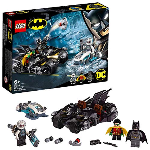 LEGO Super Heroes - Batalla en la Batmoto contra Mr. Freeze Juguete de...