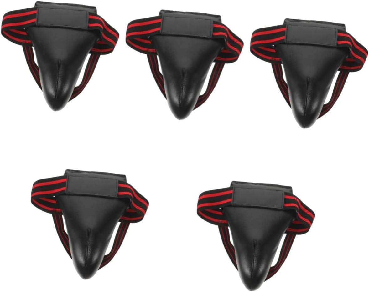 Happyyami Taekwondo Crotch Protector Portable Groin Guard Integrated Crotch Guard Professional Crotch Guard