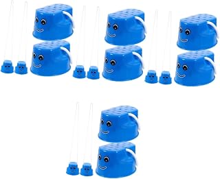Garneck 16 Peças De Brinquedo De Equilíbrio Palafitas Copo Para Pais E Filhos Sapato De Força Sensorial Copos Para Crianças Caminhantes Jardim De Infância Interativo Para Bebês
