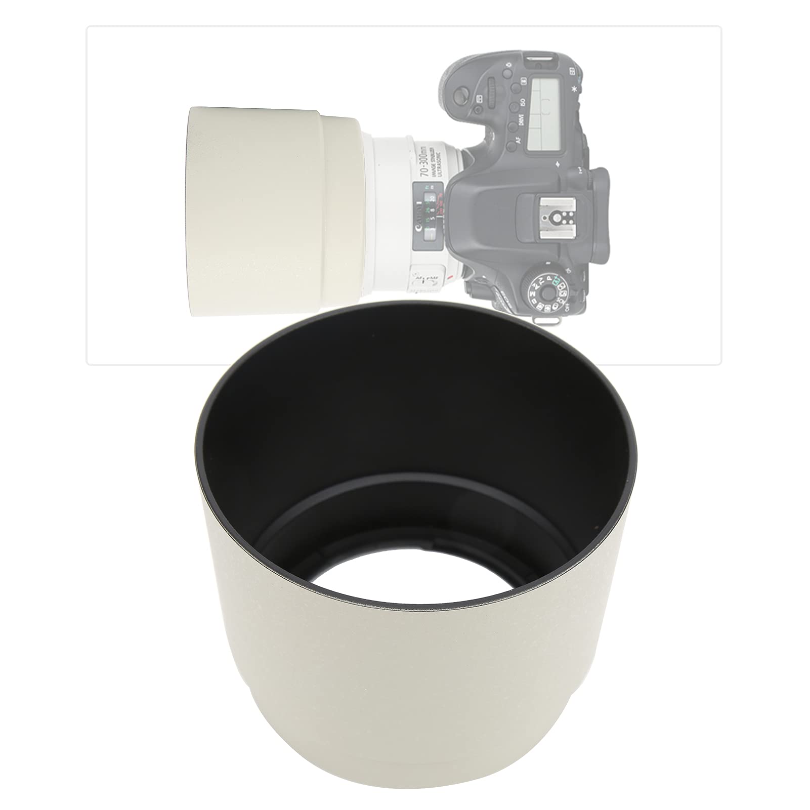 Amazon | Vbestlife レンズフード Canon EF 70‑200mm F / 4L IS USM