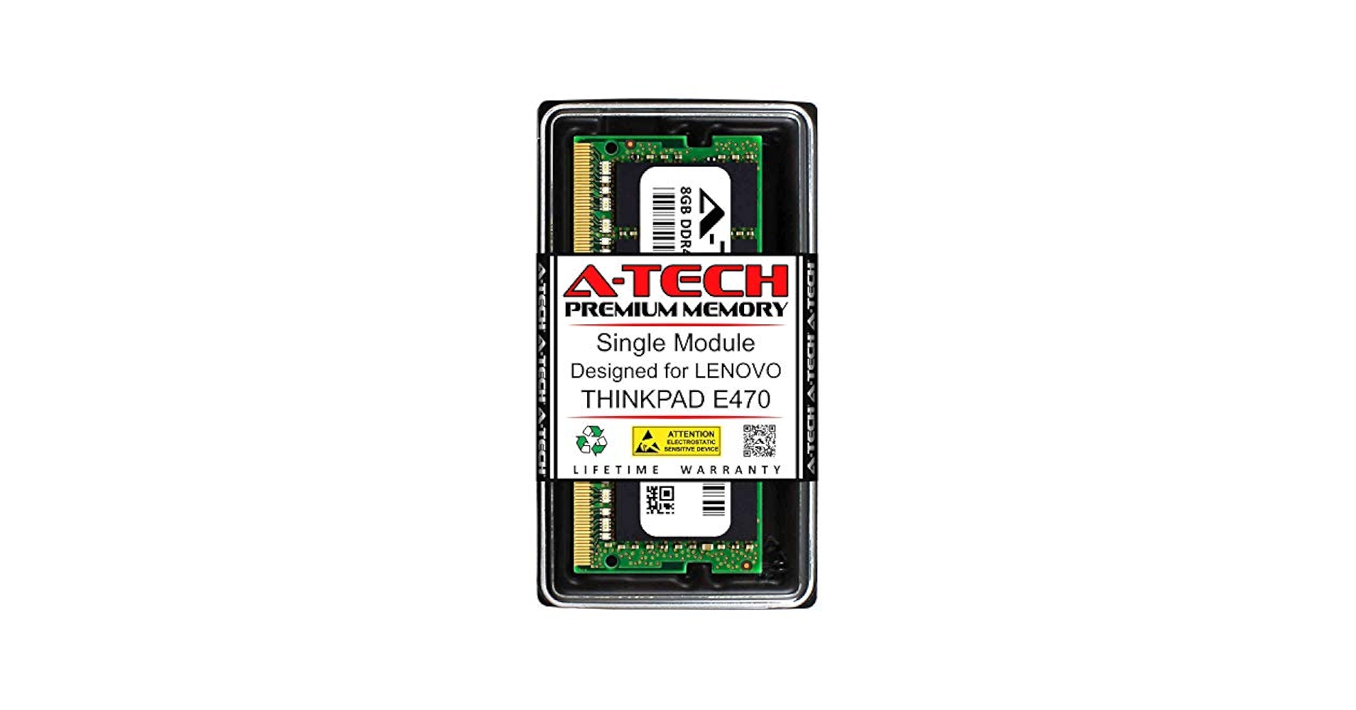 A-Tech 8GB RAM for Lenovo THINKPAD E470 | DDR4 2400MHz