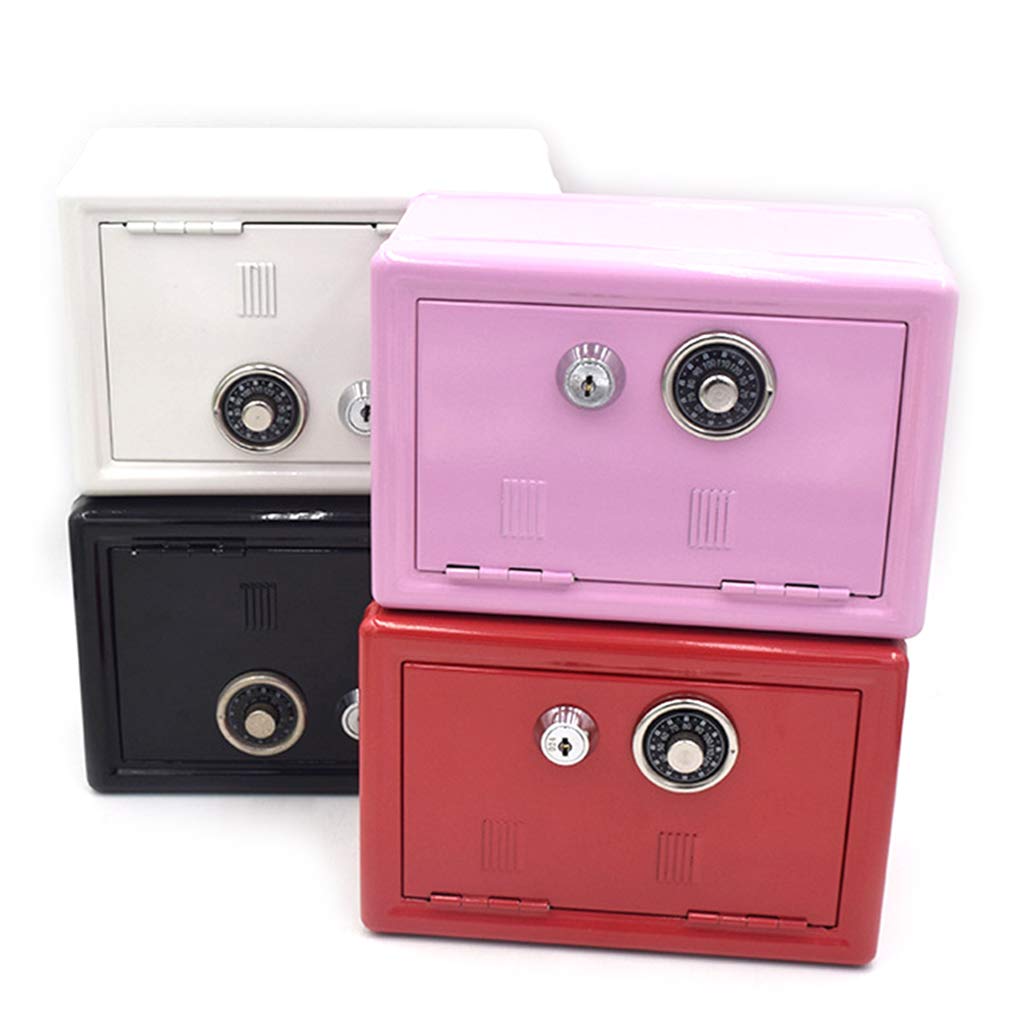 BOGEEL New Safe Security Metal Money Deposit Cash Savings Saving Box 2 Keys