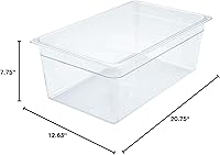 Vista 2 de winco Full Size Pan 8" (Poly)