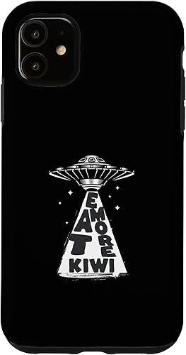 Miniatura 7 de iPhone 14 Pro UFO Alien Abduction Vintage Eat More kiwi Vintage Case