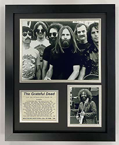 Grateful Dead Collectible | Framed Photo Collage Wall Art Decor - 12