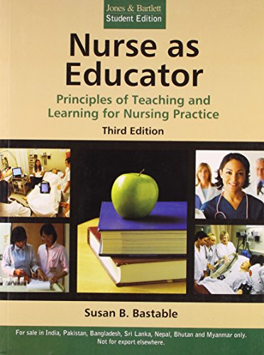 Nurse as Educator - 3rd Edition 9380108478 Book Cover