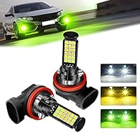Amazon | KaiDengZhe 3色切り替え LEDフォグランプ h8/h11/h16