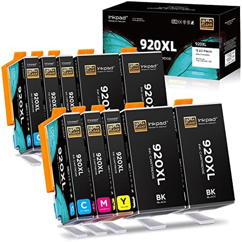 920XL Druckerpatronen-Kompatibles Set – 5 Patronen (2x Schwarz, Cyan, Magenta, Gelb) Für HP OfficeJet