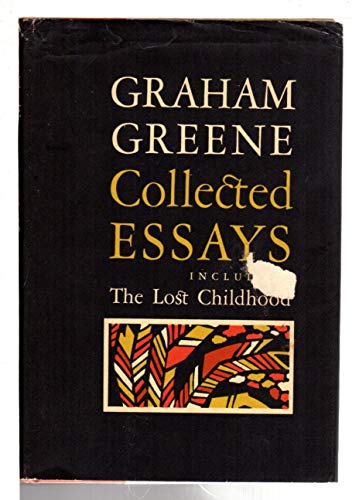 COLLECTED ESSAYS. B000OJKJGW Book Cover