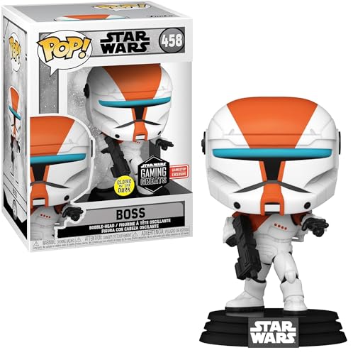 POP! Star Wars: Republic Commando - Boss (Glow) Vinyl Figure - Special Edition Exclusive