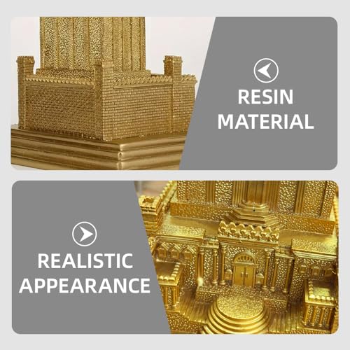 Modelo Jerusalén Miniatura Templo Religioso Decoración miniatura 4