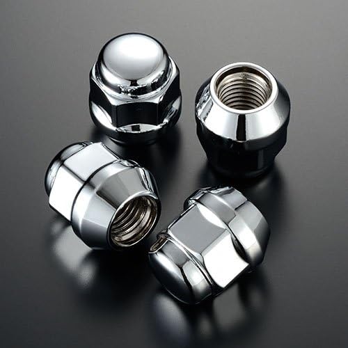 Amazon ホンダ社外アルミホイール用 5穴 ショートナット クロームメッキ1台分個 ナット 車 バイク