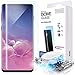 Galaxy S10 Screen Protector, [Dome Glass] No UV Lamp Included [Unique Solution for Ultrasonic Fingerprint] Tempered Glass Backup Kit by Whitestone for Samsung Galaxy S10 (2019) - Replacement Only