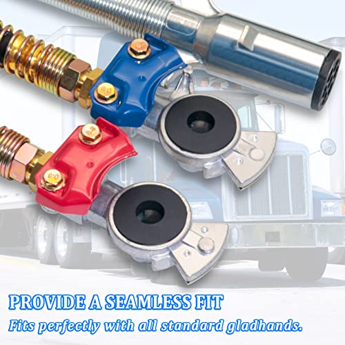 Yiachuii 20 Pcs Glad Hand Seals, Yiachuii Black Rubber Glad Hand Seals For Semi Trucks 10028 #TOP2