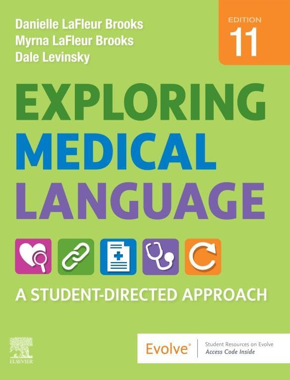 Exploring Medical Language E-Book: A Student-Directed Approach