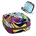 RODAILYCAY Tampons Holder for Purse, Portable Feminine Menstruation Pad Holder, Zebra Cute Sanitary Napkin Storage Bag for Women