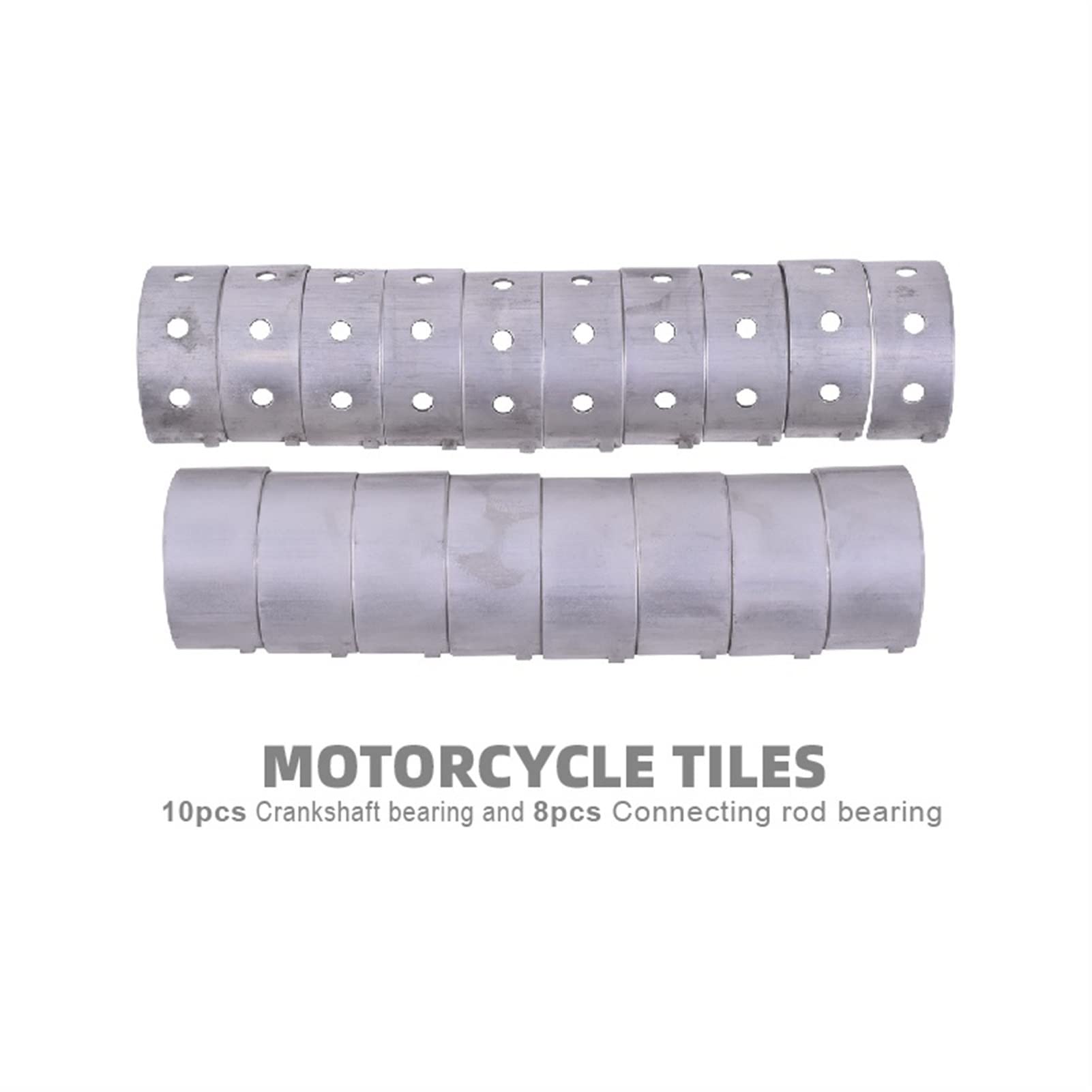Zestaw łożysk korbowodu wału korbowego motocykla STD 25 50 75 +100 CBR600F CBR600 CBR600 RR CBR600RR F5 2003-2018 Panewki korbowodowe(Add 50 Connecting)