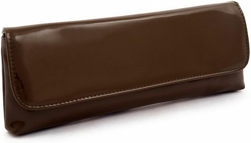 Borsa clutch, Artemia Cioccolato, in eco pelle lucida - ACACV070CIOCCOLATO