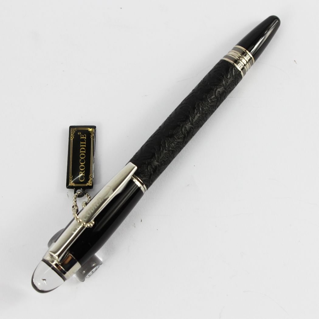 Dior クロコダイルパターン ボールペン Amazon | Gullor 明確な書かれたボールペンのクロコダイル絶妙な彫刻
