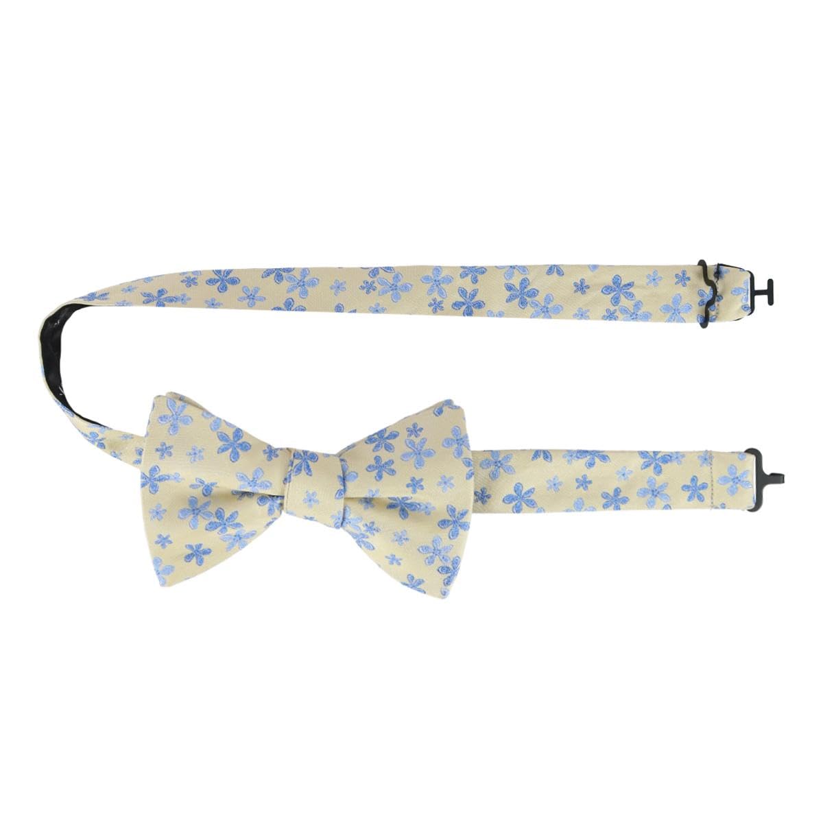 Trafalgar Weldon - Papillon da uomo in seta, motivo floreale