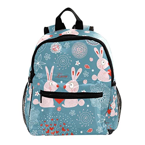 Sac à dos pour garçons et filles motif oiseau sauvage sur brindille multicolore 30,5 cm