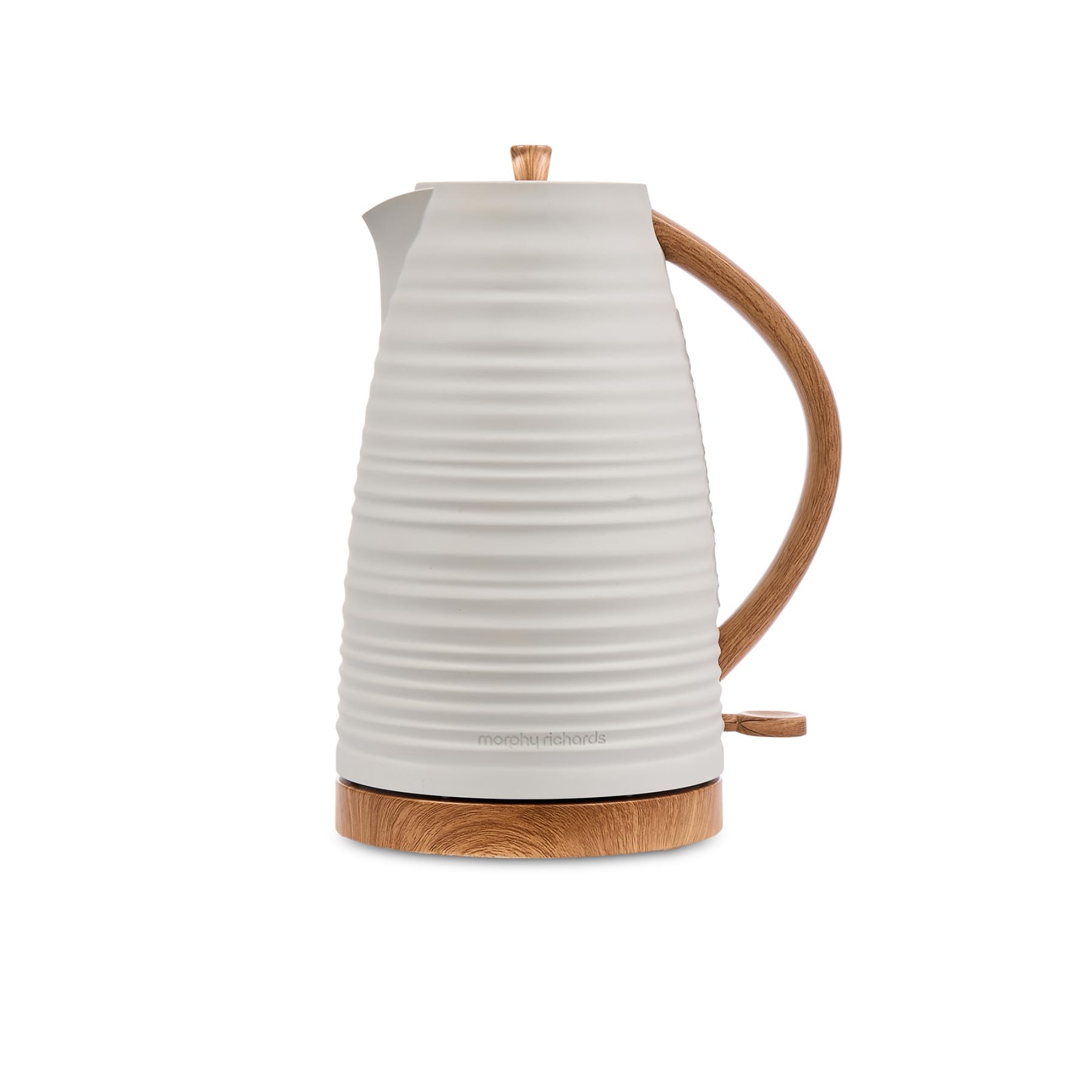 Morphy Richards Unisex White Clay 1.7L Jug Kettle In | Size: Small