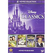 Disney 4-Movie Collection Classics Gnome-Mobile / Darby Ogill & Little People / One & Only Genuine Family / Happiest Millionaire