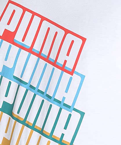 Image of Puma Men Cotton Fitted T-Shirt