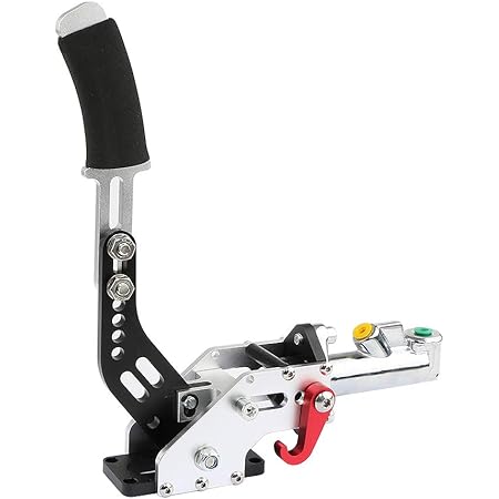 Amazon No 1 Racing 競争車 サイドブレーキを油圧式に 汎用 高剛性 ハンドブレーキ パーキングブレーキ ドリフト スピーンターン ジムカーナラリー 銀色 ブレーキキャリパー 車 バイク