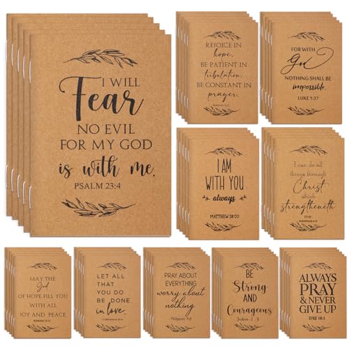 Mini carnet inspirant de la Bible Kosiz : écrivez vos prières au quotidien dans ce lot de 50