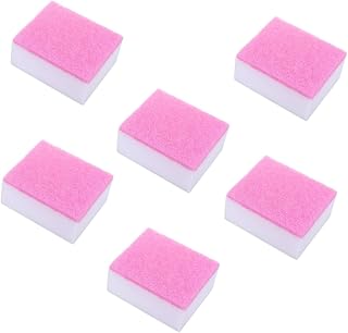 Healeved 6pcs Scrubber sponges Sponge scouring Pads Scrub Sponge scouring pad Sponge Scrubber Clean