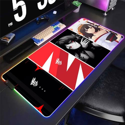 XXL RGB Yuki Aim Kazemi Mouse Pad Lard LUMINESCENCE DESK MAT HD�v�����g�����������Q�[���v���C�p(CS06424)