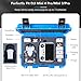 Lykus Titan MM410 Wasserdicht Tasche/Koffer/Case (Blau) für DJI Mini 4 Pro/Mini 3/Pro und DJI RC 2/RC/RC-N2/N1, Unterstützung 7 Akkus und RC Gurt [NUR Koffer]