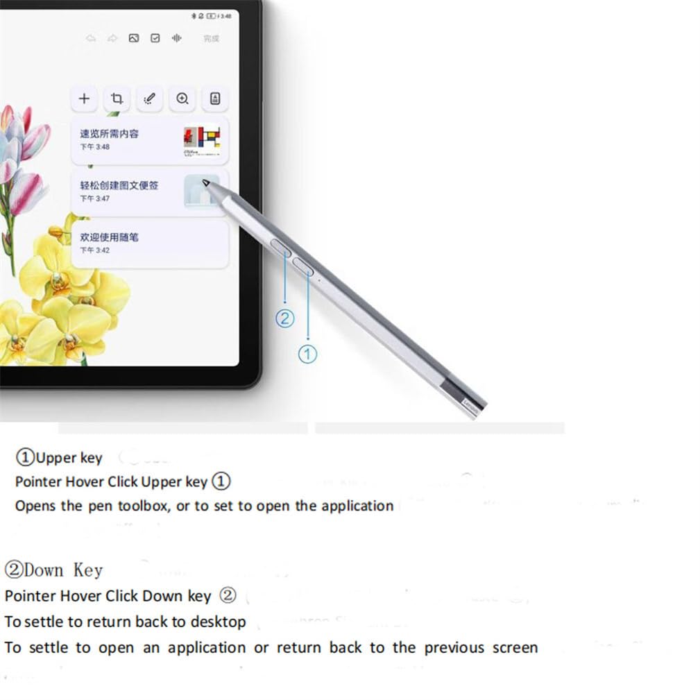 Precision Pen 2 rysik do Lenovo Tab P11 2nd Gen 2023 (TB350FU) rysik Precision Pen do ponownego ładowania 2 pióro Palm Rejection