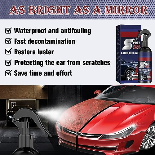 Ceramic Car Coating Spray Set for Quick, High Protection Renewal and Restoration