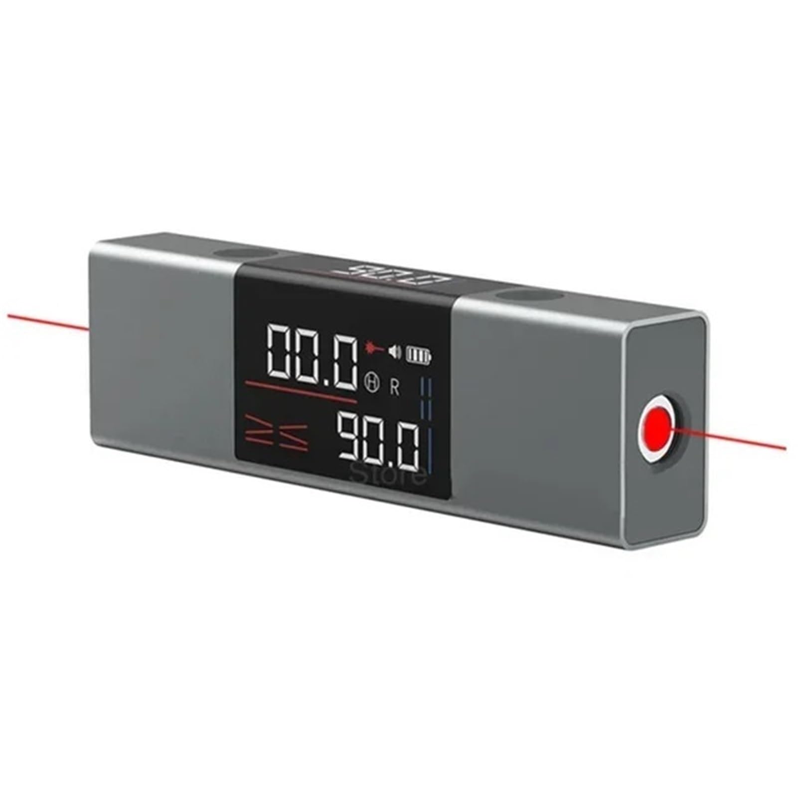 LI1 rapporteur Laser inclinomètre numérique mesure d'angle règle de niveau Laser 2 en 1 mesure Laser de charge type-c(Add Bracket)